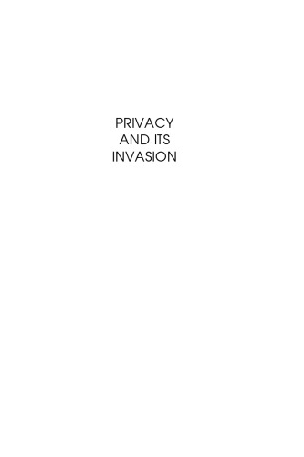 Privacy and Its Invasion