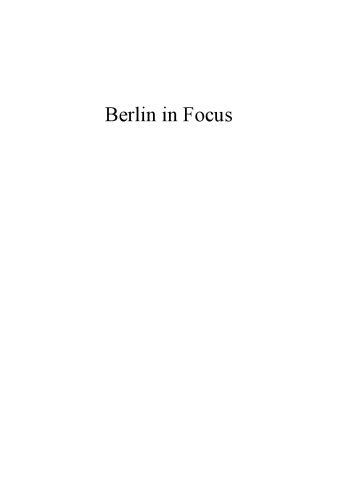 Berlin in Focus: Cultural Transformations in Germany