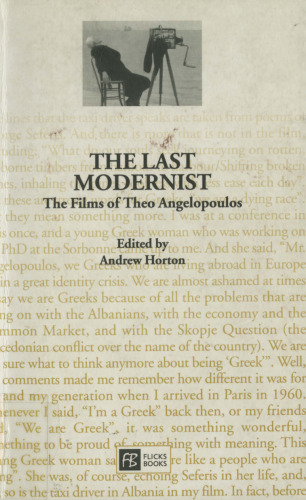 The Last Modernist: The Films of Theo Angelopoulos