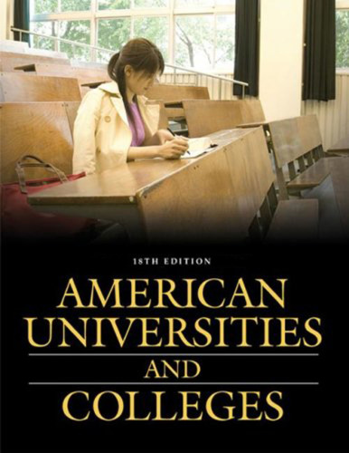 American Universities and Colleges Two Volumes (American Univerisites and Colleges)