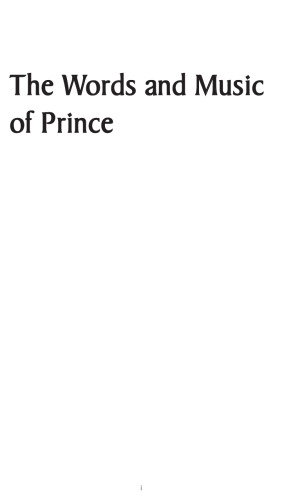 The Words and Music of Prince