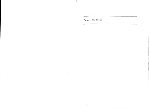 Parables and Fables: Exegesis, Textuality, and Politics in Central Africa