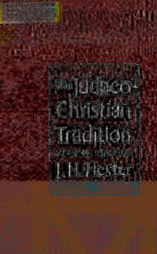 The Judaeo-Christian Tradition