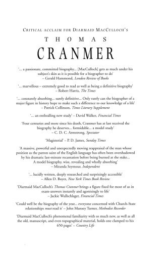 Thomas Cranmer – A Life