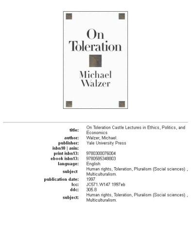 On Toleration