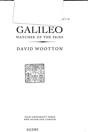Galileo: Watcher of the Skies