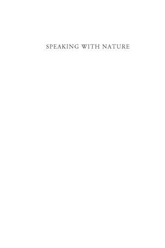 Speaking with Nature: The Origins of Indian Environmentalism