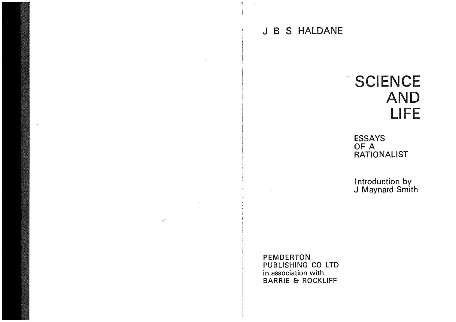 Science and Life