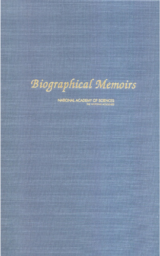Biographical Memoirs, Volume 86