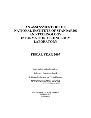An Assessment of the National Institute of Standards and Technology Information Technology Laboratory: Fiscal Year 2007