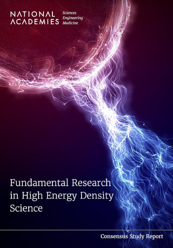 Fundamental Research in High Energy Density Science (Consensus Study Report)