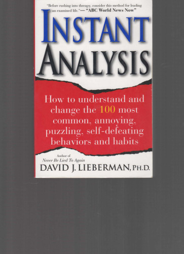 Instant Analysis