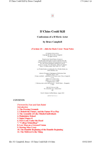 If Chins Could Kill: Confessions of a B Movie Actor
