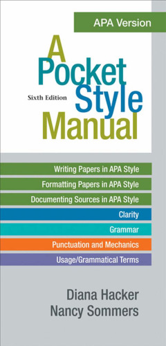 A Pocket Style Manual, APA Version