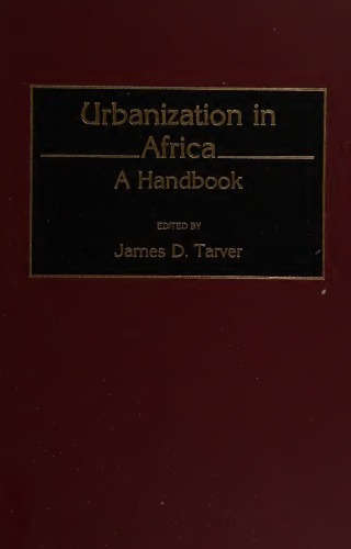 Urbanization in Africa: A Handbook