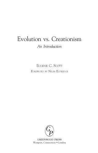 Evolution vs. Creationism: An Introduction