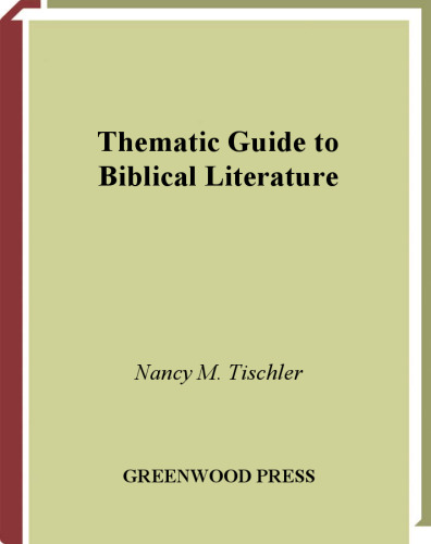 Thematic Guide to Biblical Literature