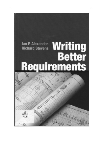 Writing Better Requirements