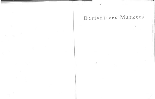 Derivatives Markets