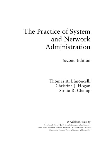 The Practice of System and Network Administration, Second Edition