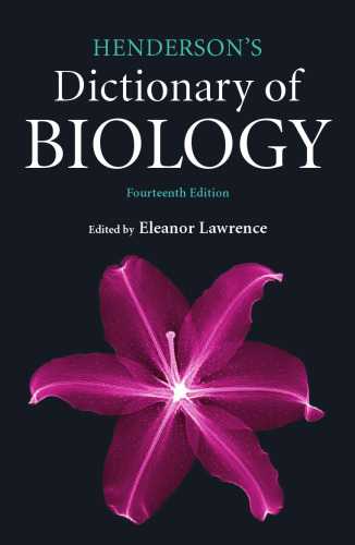 Henderson's Dictionary of Biology