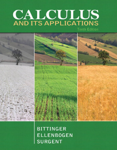 Calculus and Its Applications, 10th Edition