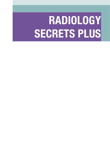 Radiology Secrets Plus, 3e