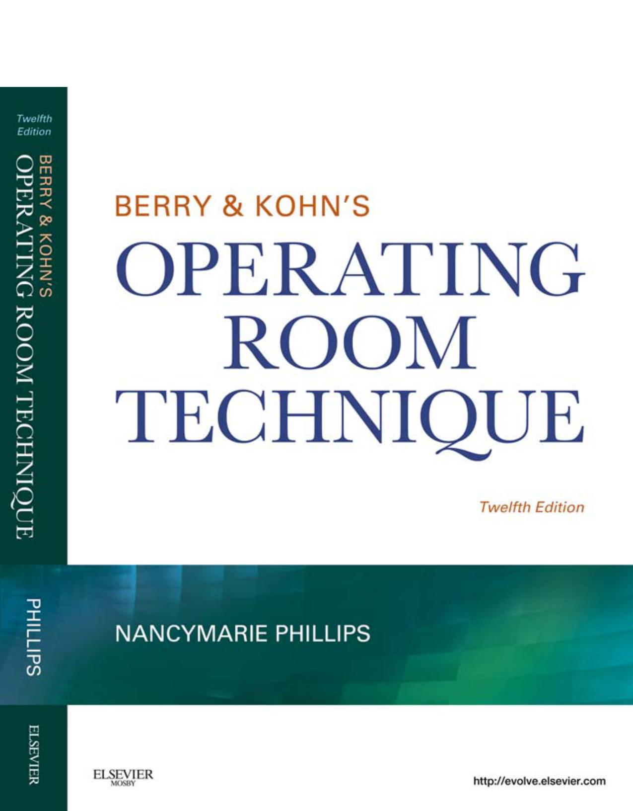 Berry & Kohn’s Operating Room Technique