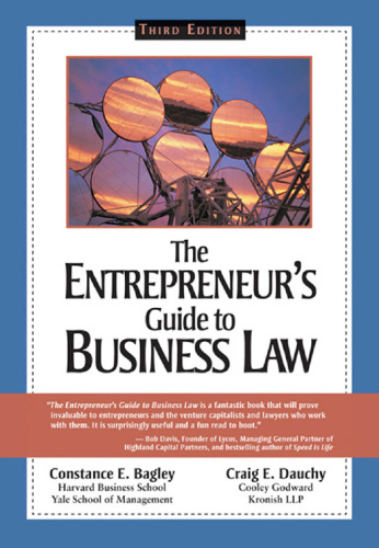 The entrepreneur's guide to business law