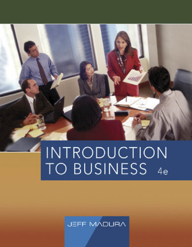 Introduction to Business , Fourth Edition