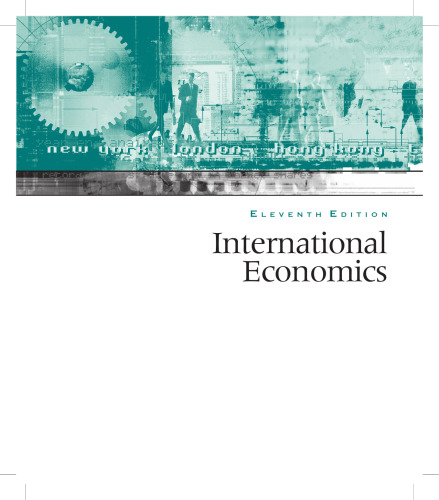 International Economics (Available Titles CengageNOW)