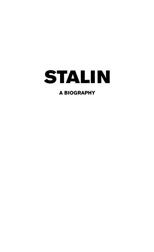 Stalin: A Biography