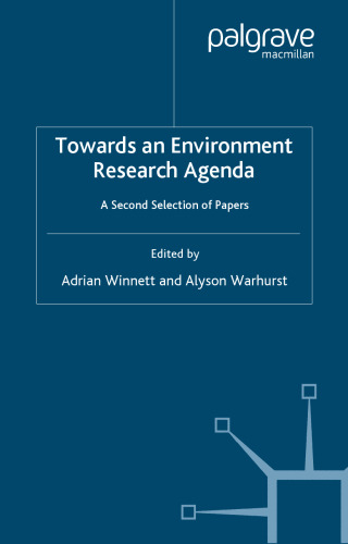 Towards a Collaborative Environment Research Agenda: A Second Selection of Papers