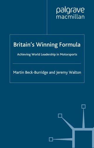 Britain's winning formula: achieving world leadership in motorsports