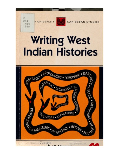 Writing West Indian histories