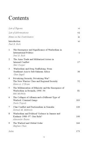 Warlords in International Relations