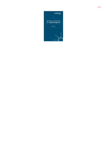 The Theory and Practice of Change Management
