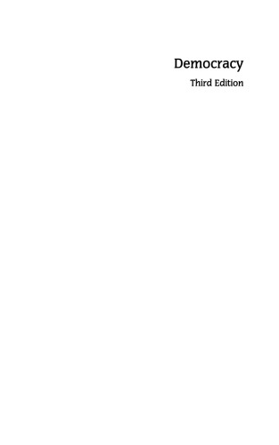 Democracy, 3rd Edition