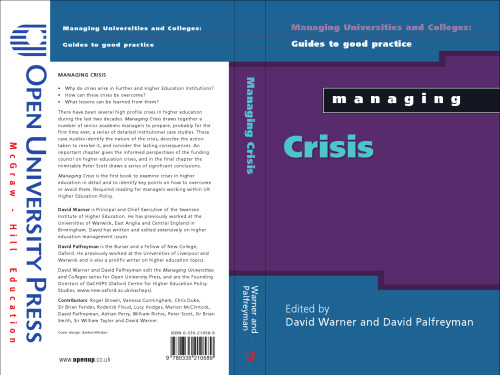 Managing Crisis (Managing Universities and Colleges)