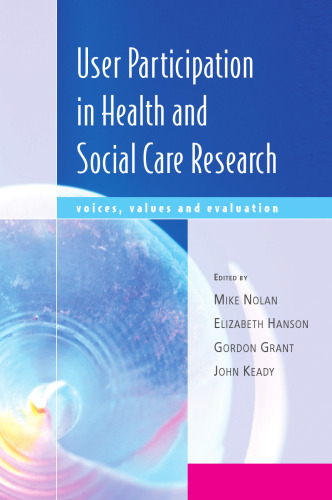 User Participation in Health and Social Care Research