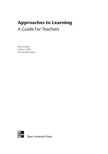 Approaches to Learning: A Guide for Educators