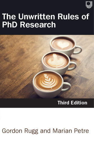 The Unwritten Rules of PHD Research