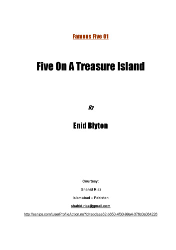 Five on a Treasure Island (Famous Five)