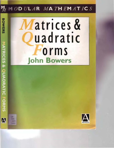 Matrices and quadratic forms