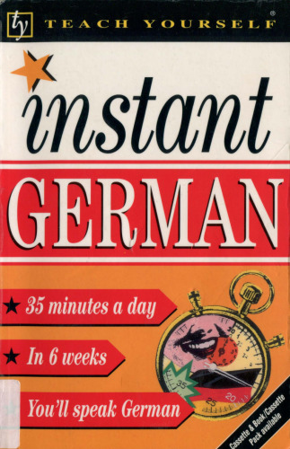 Teach Yourself Instant German (1st edition) (with Audio)