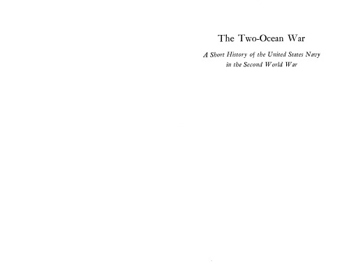 The Two Ocean War