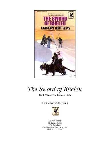The Sword of Bheleu