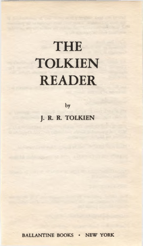 The Tolkien Reader