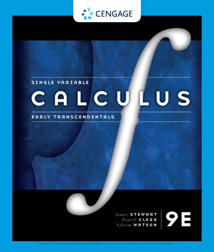 Single Variable Calculus: Early Transcendentals, 9th Edition