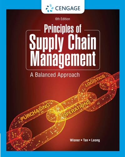 Principles of Supply Chain Management: A Balanced Approach